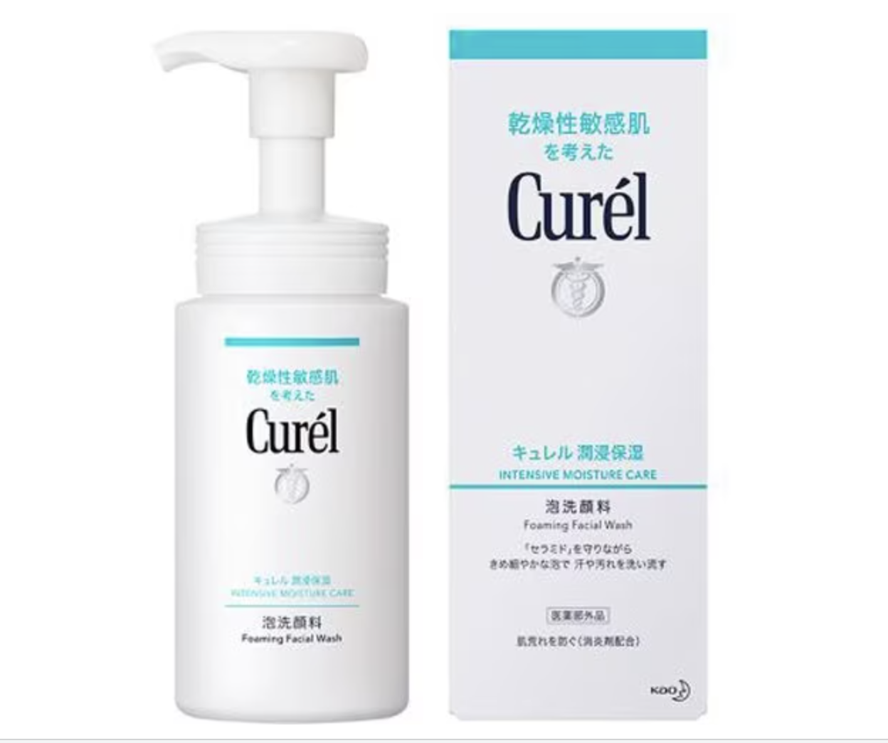 花王 珂潤 curel 潤浸保濕潔面泡沫